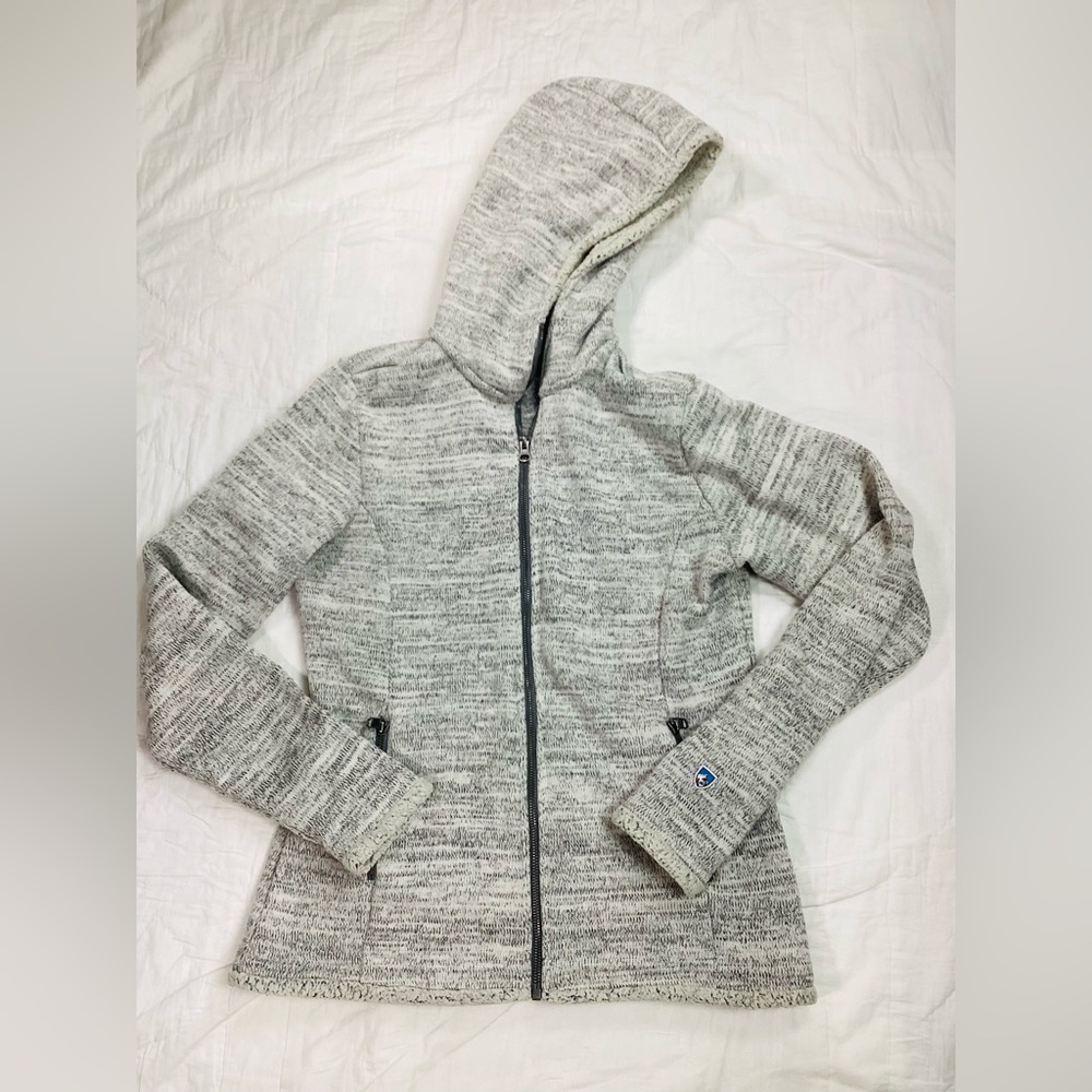 Womens Kuhl Alaska Full Zip‎ Hoodie Sweater Jacket Medium